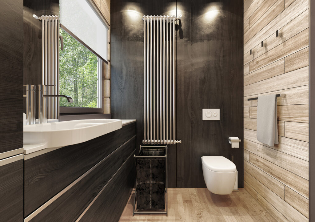 دیزاین توالت فرنگی در مدل سرویس بهداشتی مدرن