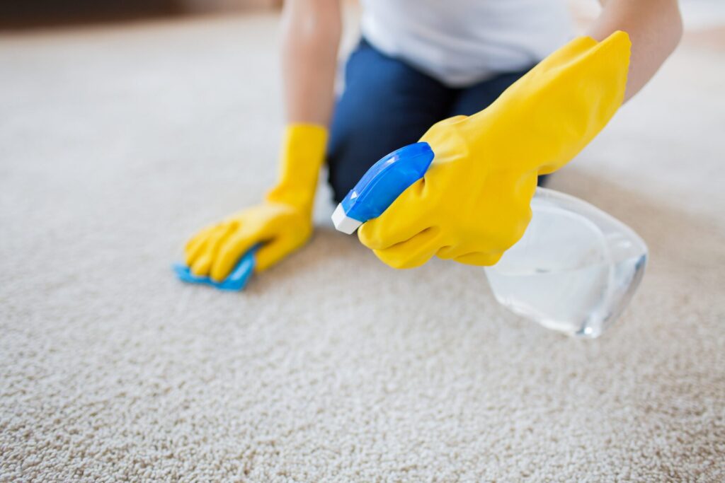 شست و شوی فرش وموکت با تمیز کننده های خانگی