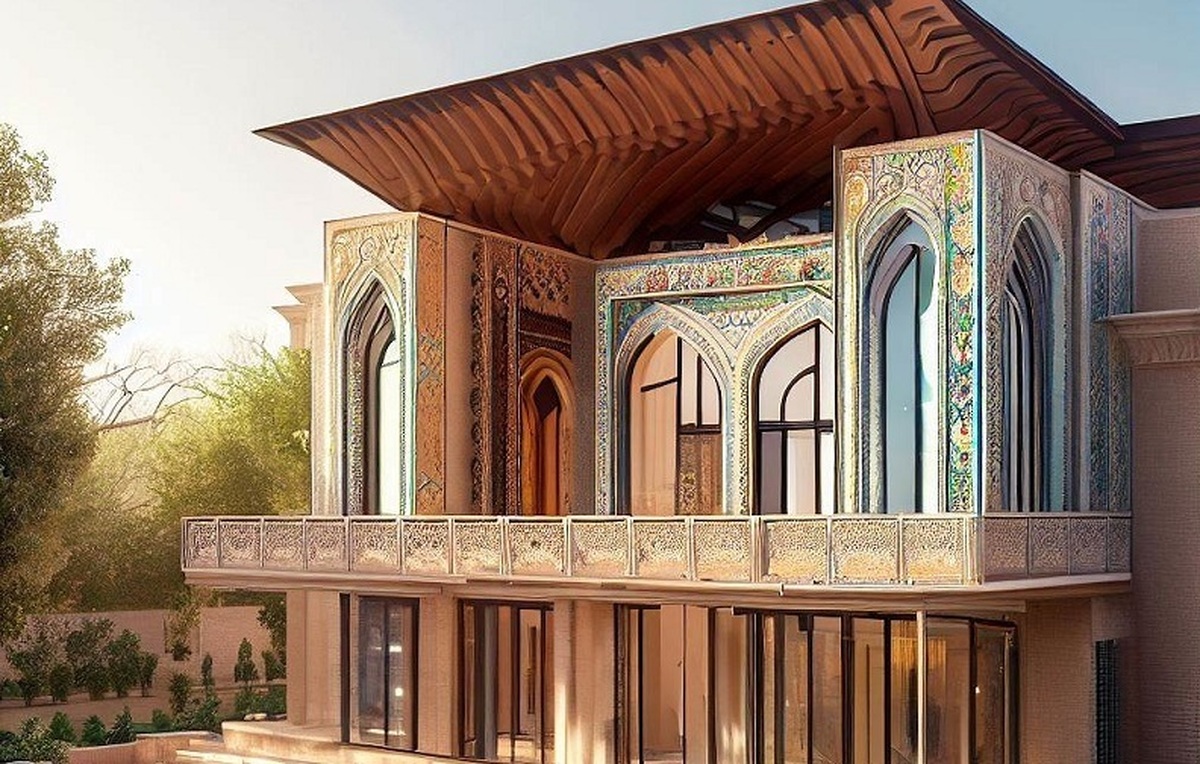 تصاویر شگفت‌انگیز از خانه‌های «مدرن» به سبک معماری قاجار