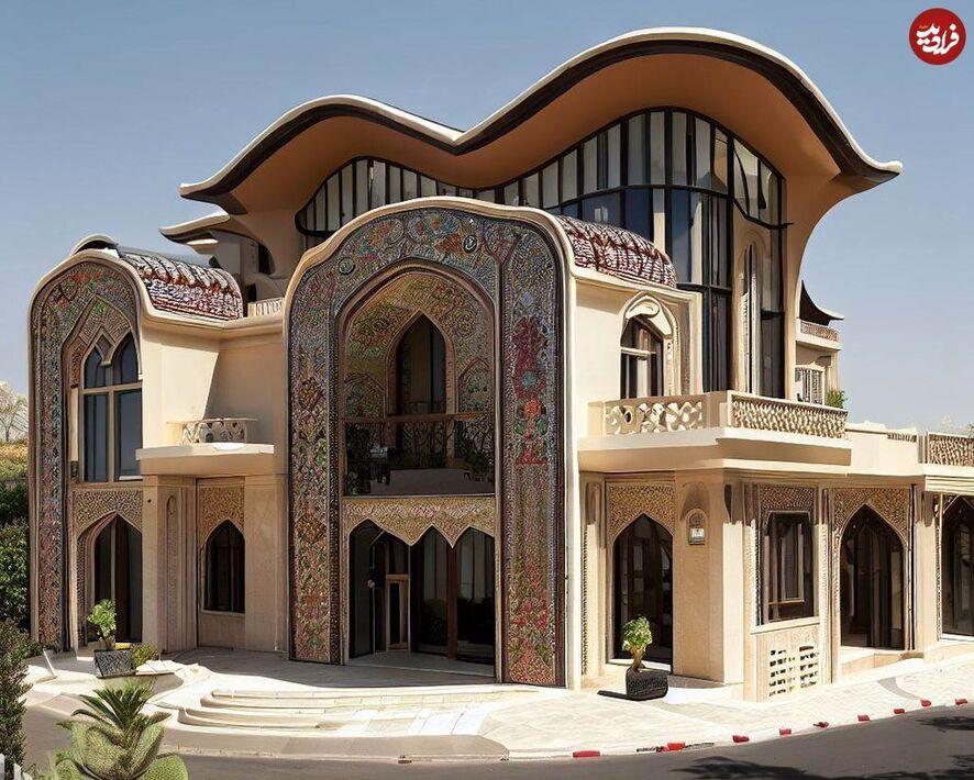خانه‌های مدرن با سبک معماری قاجار