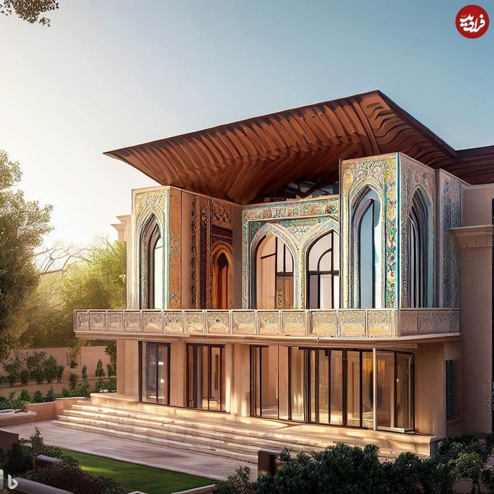 خانه‌های مدرن با سبک معماری قاجار
