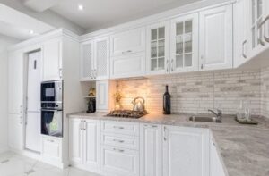کابینت نئوکلاسیک سفید، 15 ایده برای آشپزخانه