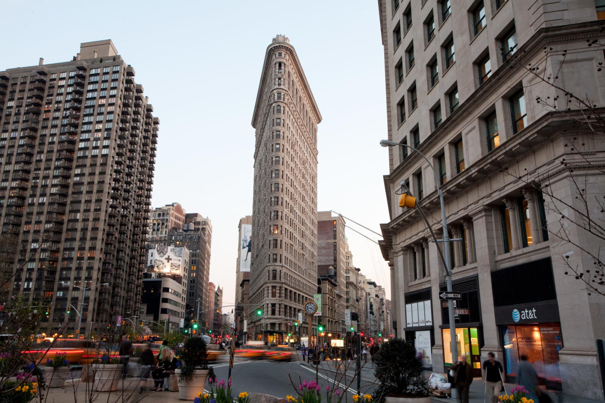 باریک‌ترین ساختمان جهان در نیویورک: ساختمان فلت آیرن