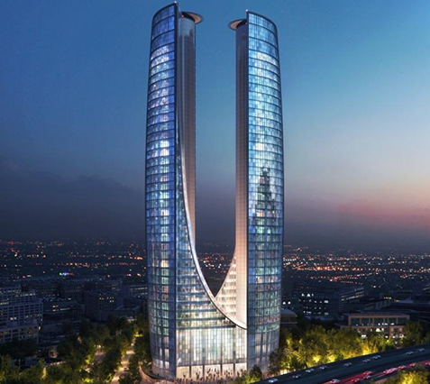 پروژه برج دوقلو اداری، تجاری سامان فراز