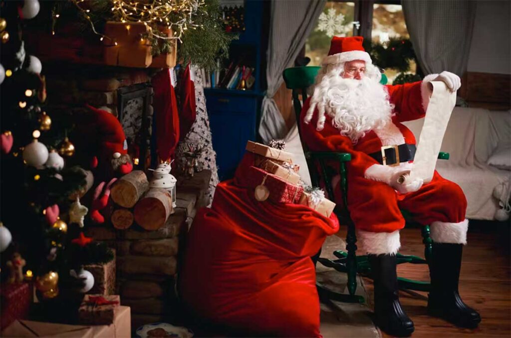 بابانوئل در آداب و رسوم شب یلدا