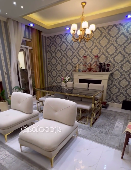 مبلمان خانه حمید لولایی با ظاهری مدرن و در عین حال لوکس 