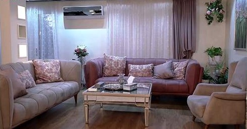 دکوراسیون نشیمن خانه حامد آهنگی