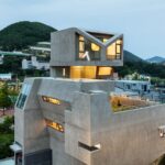 خانه‌ شبیه به جغد بتنی از جالب‌ترین خانه‌های جهان در کره‌ جنوبی!
