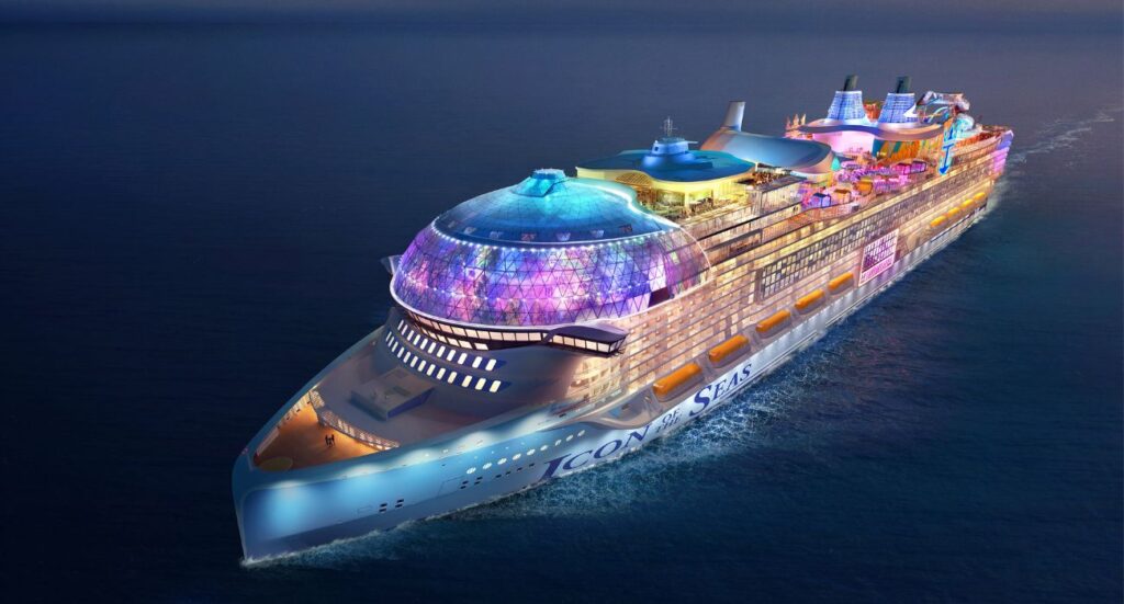 کشتی نماد دریاها، رویال کارائیب بزرگترین کشتی تفریحی دنیا 