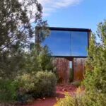 خانه تلسکوپ؛ خانه‌ای رویایی از جنس فولاد که در صحرای آریزونا ادغام شده!