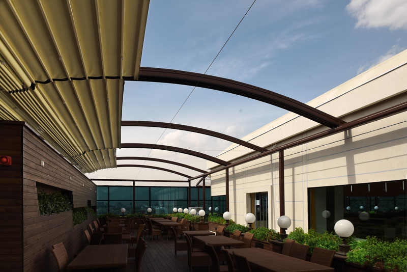 مزایای استفاده از سقف متحرک در بام سبز