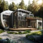 ساخت مدرن ترین خانه های ویلایی در اعماق جنگل