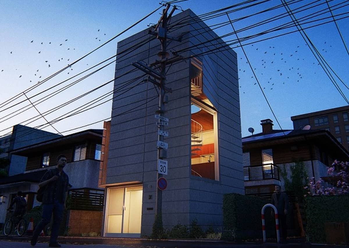 خانه 16 متری در ژاپن، تصاویری باورنکردنی از خانه نقلی در توکیو!