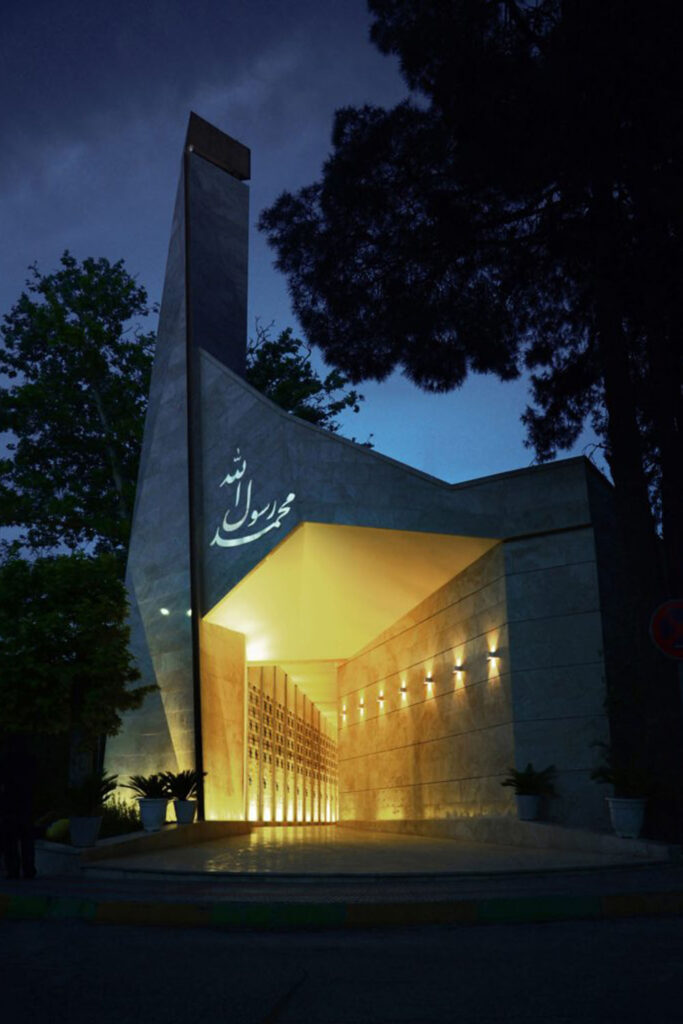 مسجد با معماری مدرن