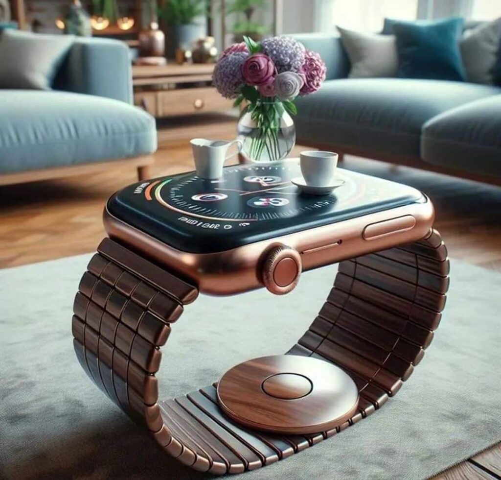 میزهای جلومبلی با طرح‌های فانتزی ساعت هوشمند