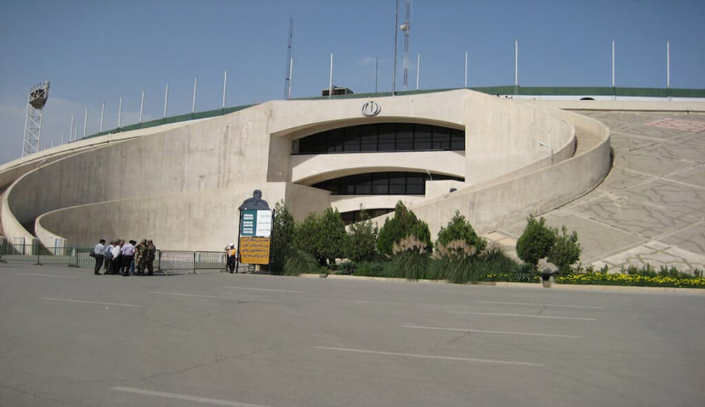 معماری خاص ورزشگاه آزادی تهران