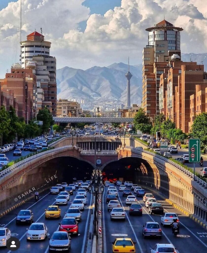 تونل توحید تهران در بین زیباترین خیابان‌های جهان