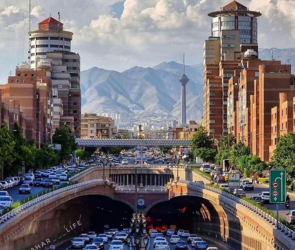 تونل توحید تهران، در بین زیباترین خیابان‌های جهان