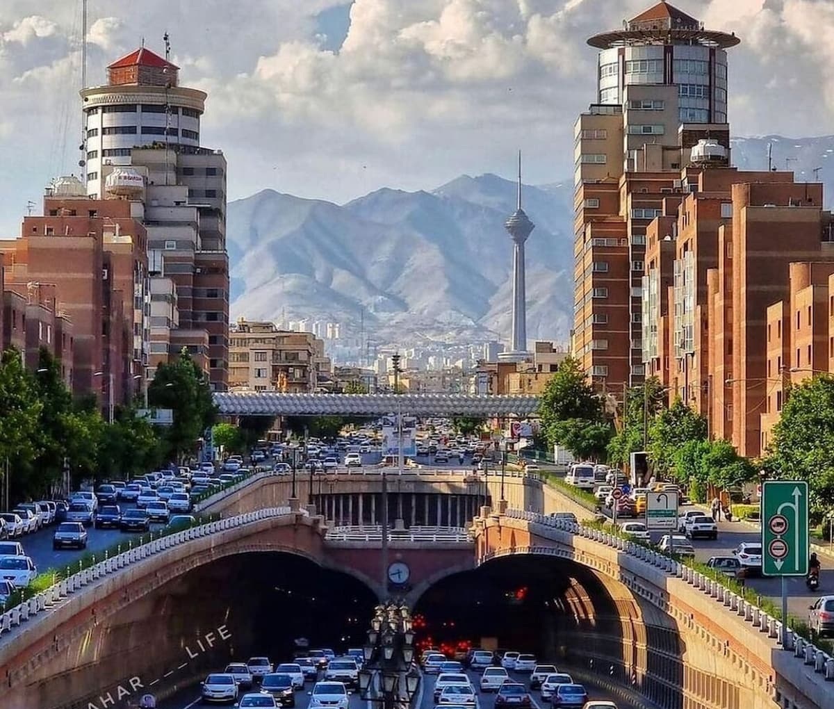 تونل توحید تهران در فهرست زیباترین خیابان‌های جهان قرار گرفت!