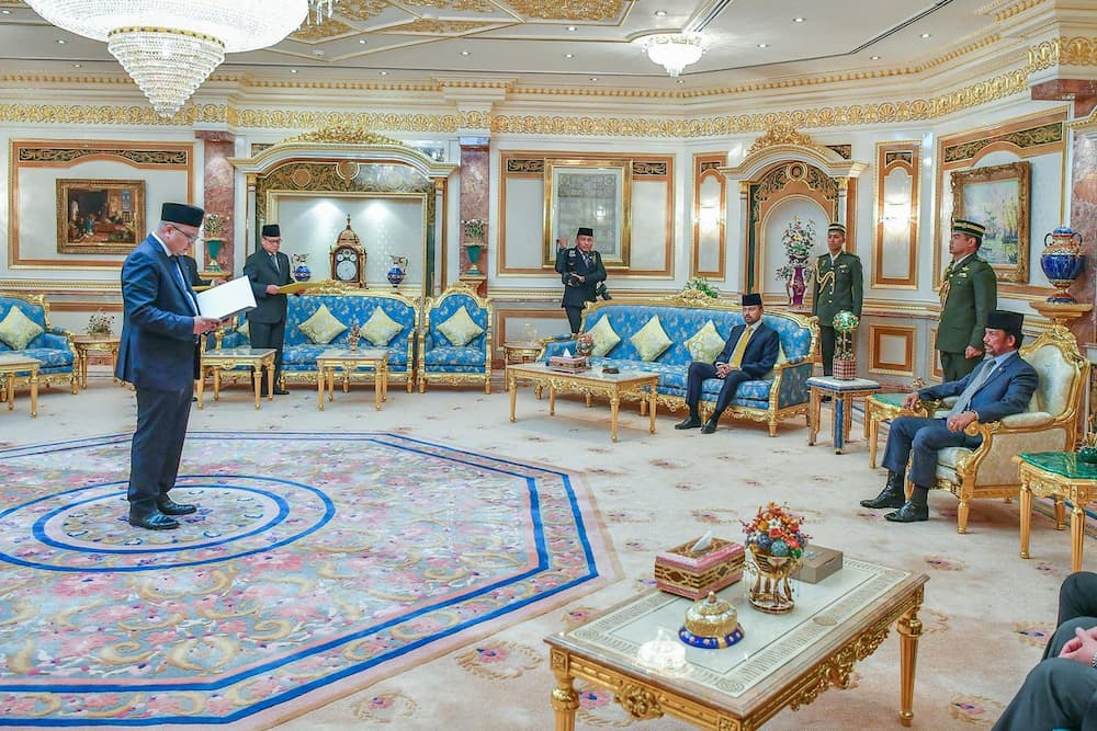 خانه مجلل پادشاه کشور اسلامی برونئو