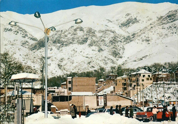 روزی روزگاری زمستان برفی تهران که شبیه خامه بود و خوردنی