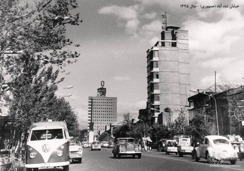 اولین ساختمان بلند تهران که شایعه شد مهندسش آمریکایی است