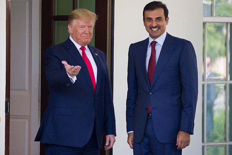 دکوراسیون لوکس هواپیمای اهدایی قطر به ترامپ!