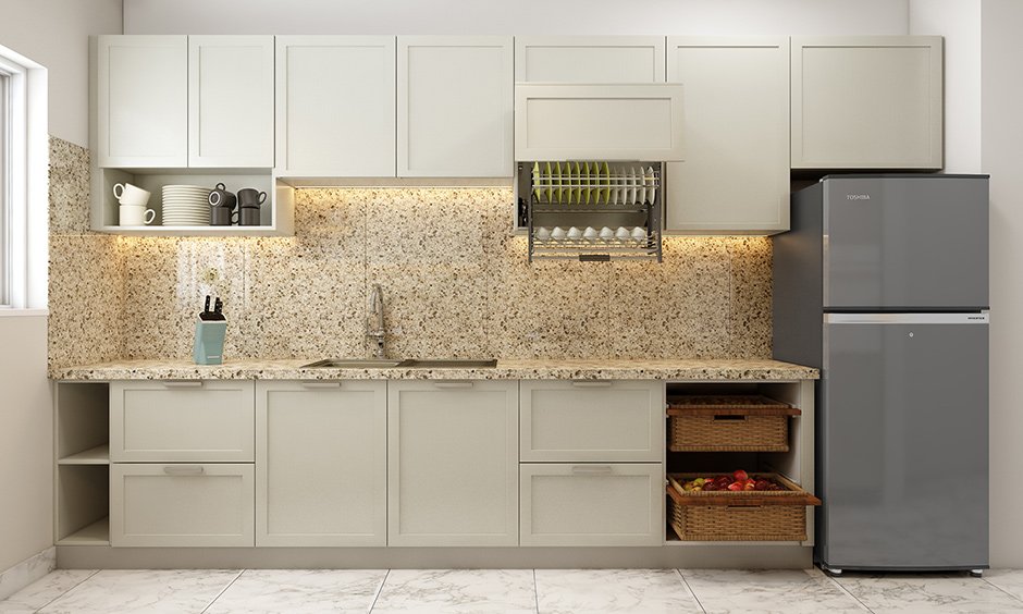دسترسی به کابینت‌های بالا با این ایده ارزان خیلی راحت شد