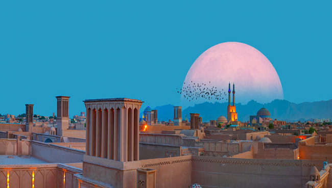 این عکس از یزد در ۴۸ساعت گذشته وایرال شده است
