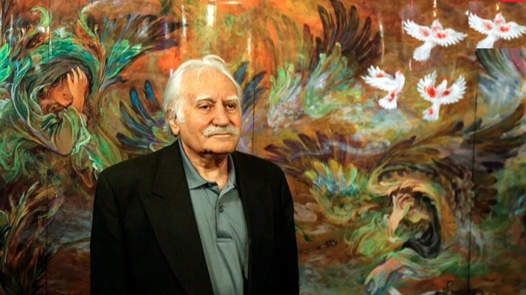 معماری محل دفن فرشچیان که انصافا خیلی خوشگل است