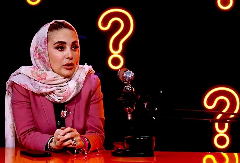 ژیلا صادقی و رازهایی که در این اتاق مشکی و نارنجی فاش شد