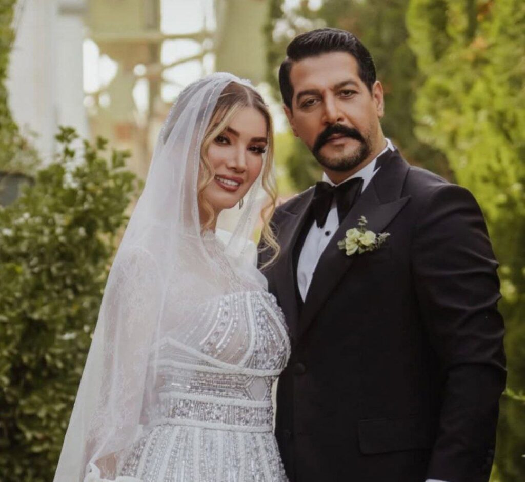 دیزاین مجللِ جشن عروسی شاهانه دو ستاره سینما؛ متین و کامران