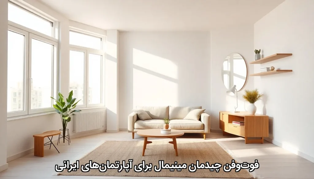 فوت‌وفن چیدمان مینیمال برای آپارتمان‌های ایرانی