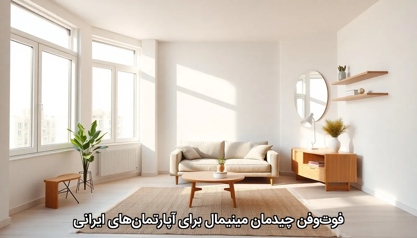 فوت‌وفن چیدمان مینیمال برای آپارتمان‌های ایرانی