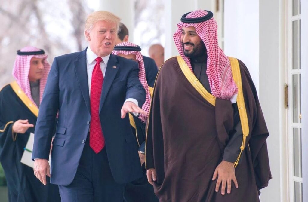 سوتی عجیب در پریزهای کاخ بن‌سلمان که ترامپ هم نفهمید