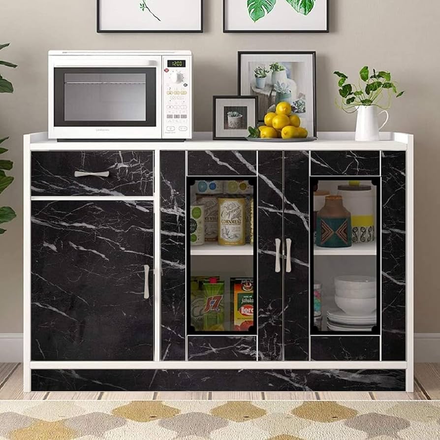 وقتی معجزه برچسب، یک کابینت قدیمی و زشت را شفا داد