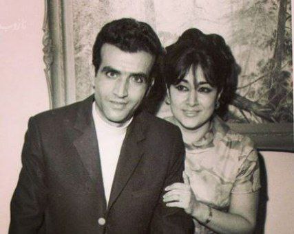 پرده حصیری خانه خانم حمیرا، وقتی که ساکن ایران بود