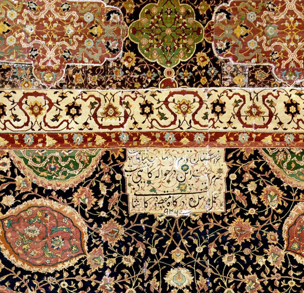 در لندن و لس‌آنجلس قربان‌صدقه این قالی زیبای ایرانی می‌روند