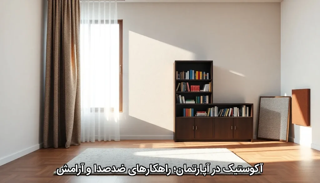 آکوستیک در آپارتمان؛ راهکارهای ضد‌صدا و آرامش
