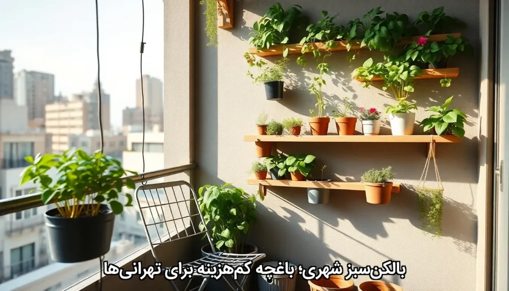 بالکن‌سبز شهری؛ باغچه کم‌هزینه برای تهرانی‌ها