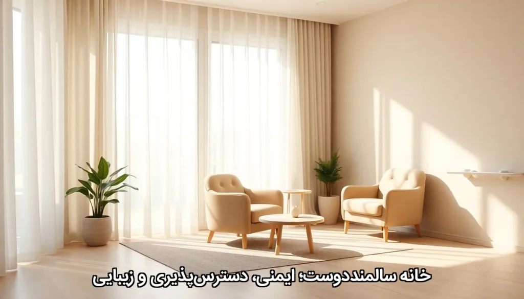 خانه سالمند‌دوست؛ ایمنی، دسترس‌پذیری و زیبایی