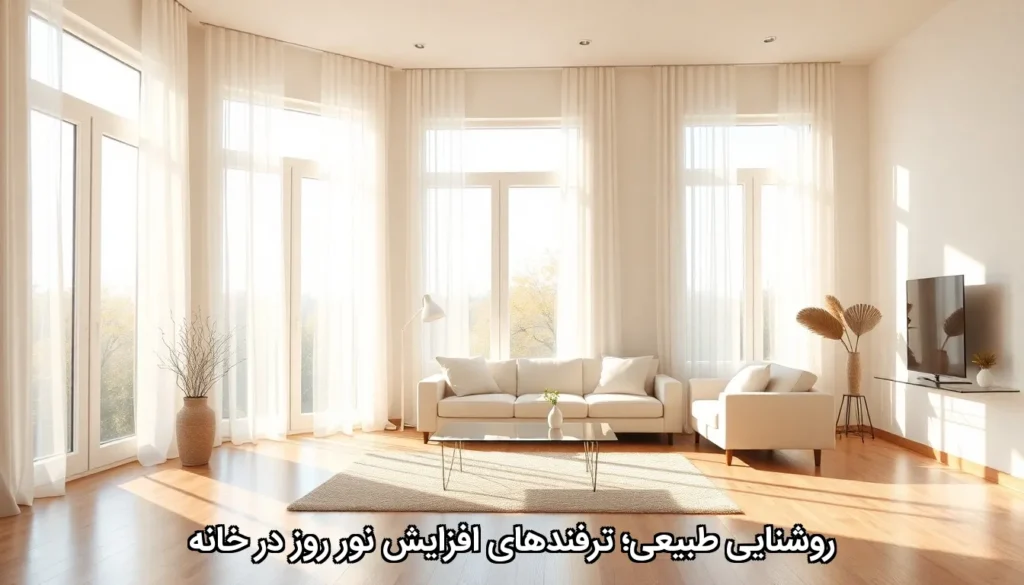 روشنایی طبیعی؛ ترفندهای افزایش نور روز در خانه