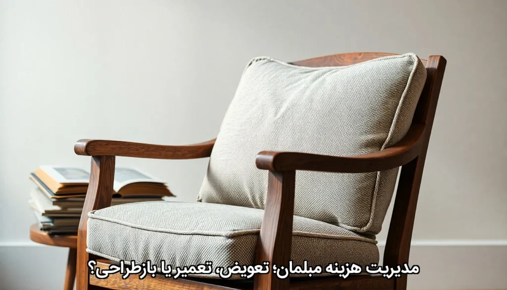 مدیریت هزینه مبلمان؛ تعویض، تعمیر یا بازطراحی؟