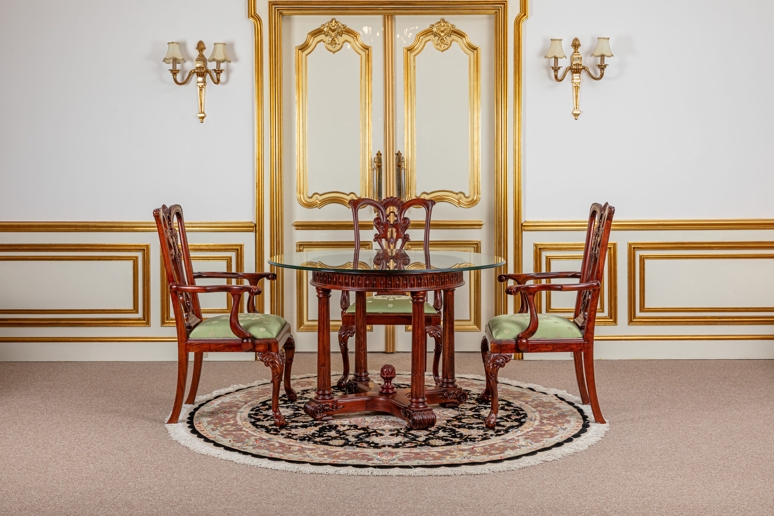 مبلمان کلاسیک گالری مبل فرجی