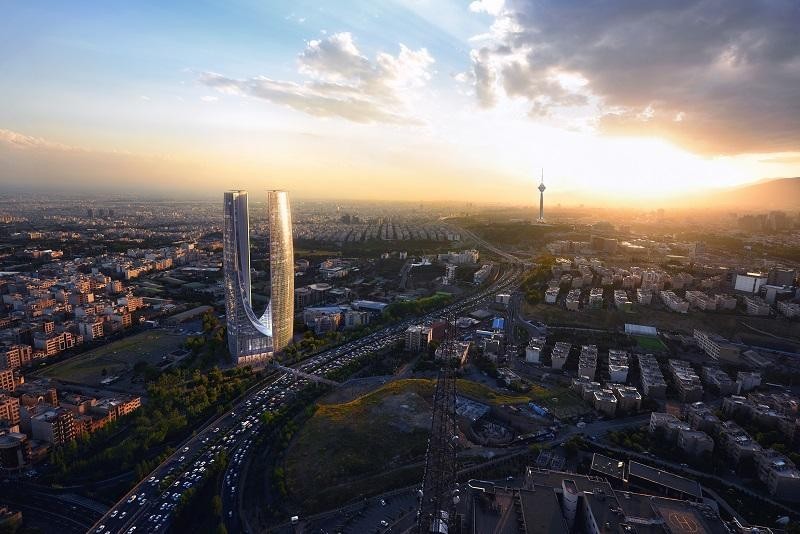 گران‌ترین برج تهران که ۳۱۰۰ میلیارد تومان قیمت دارد