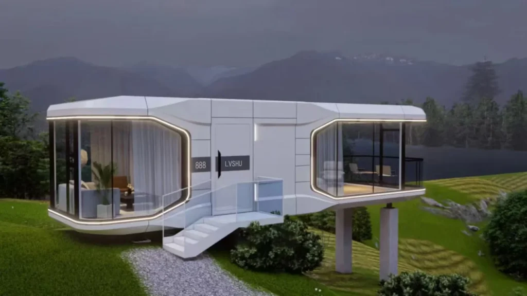 خانه‌های جدید کپسولی که فقط در یک روز ساخته می‌شوند