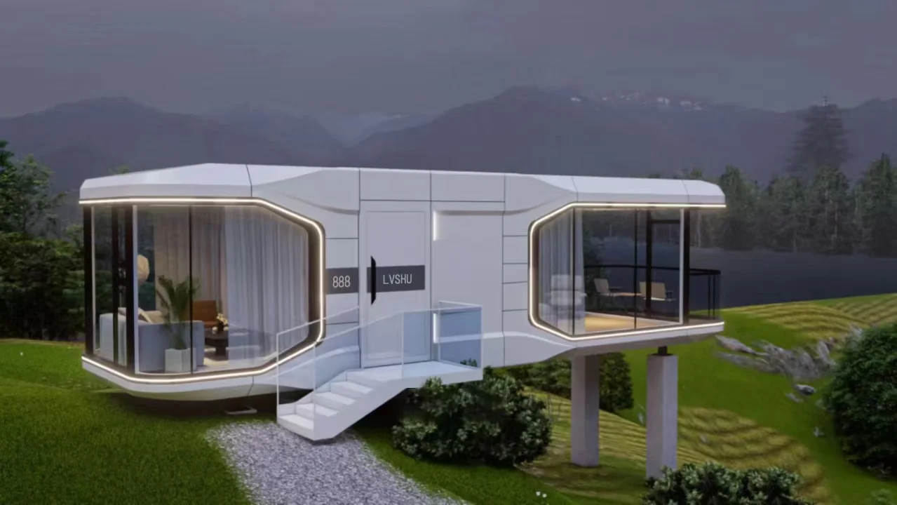 خانه‌های جدید کپسولی که فقط در یک روز ساخته می‌شوند