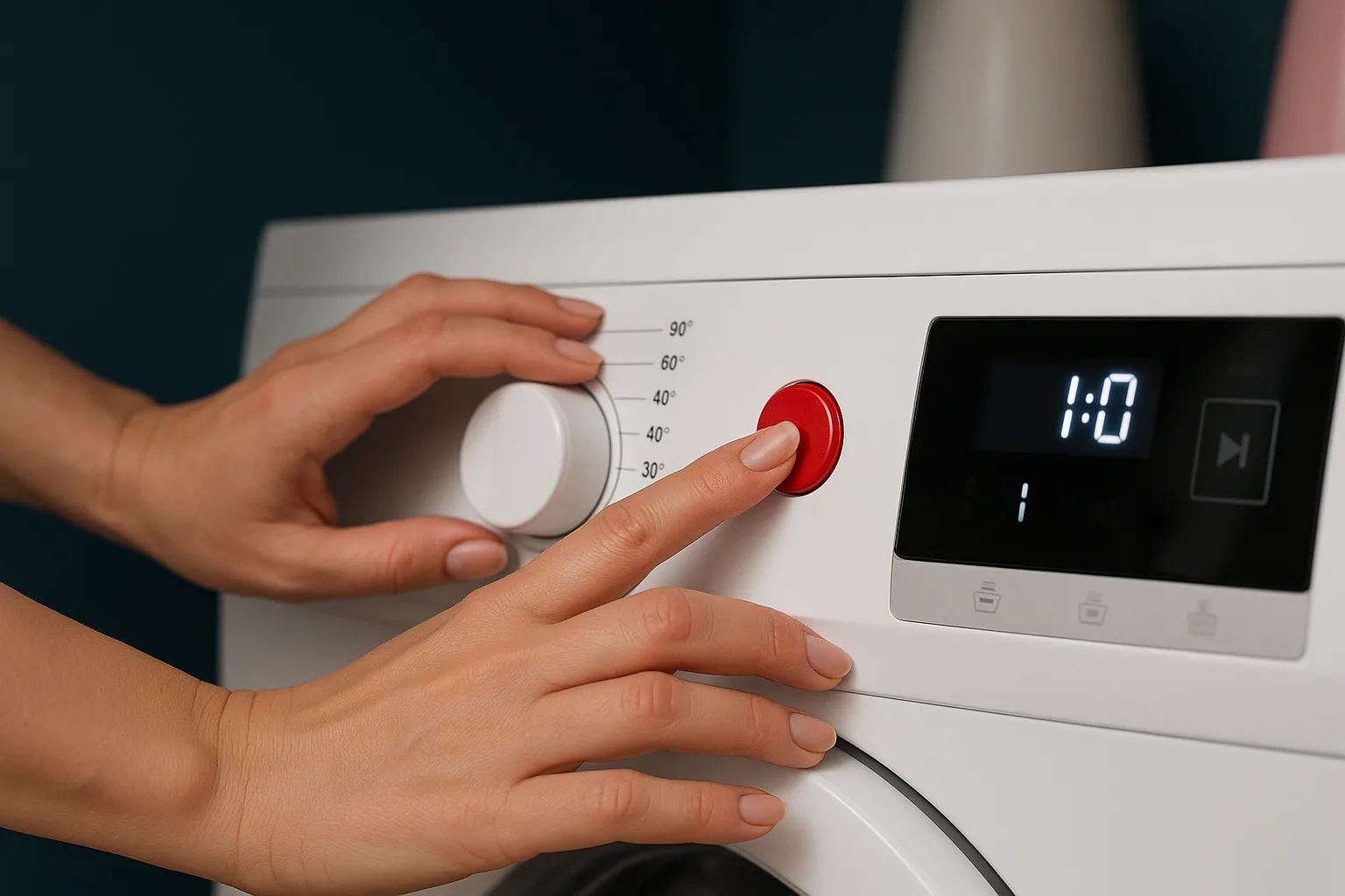 صفر تا صد دکمه‌های ماشین لباسشویی به زبان خیلی ساده