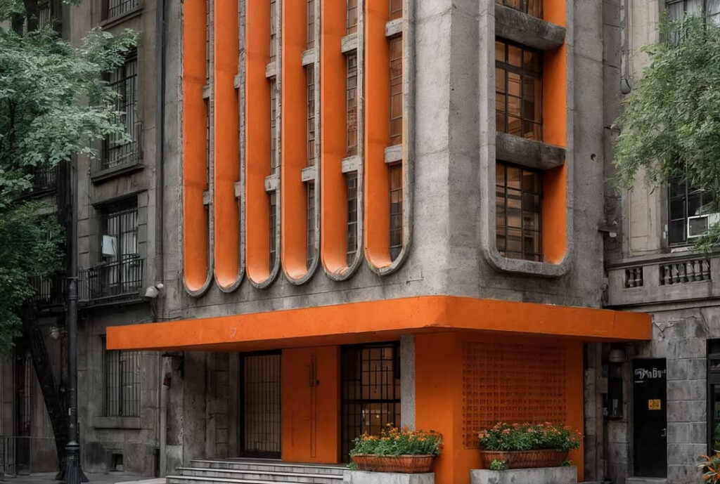 نارنجی و بتن؛ ترکیب شجاعانه‌ای که متفاوت‌ترین خانه جهان را ساخت