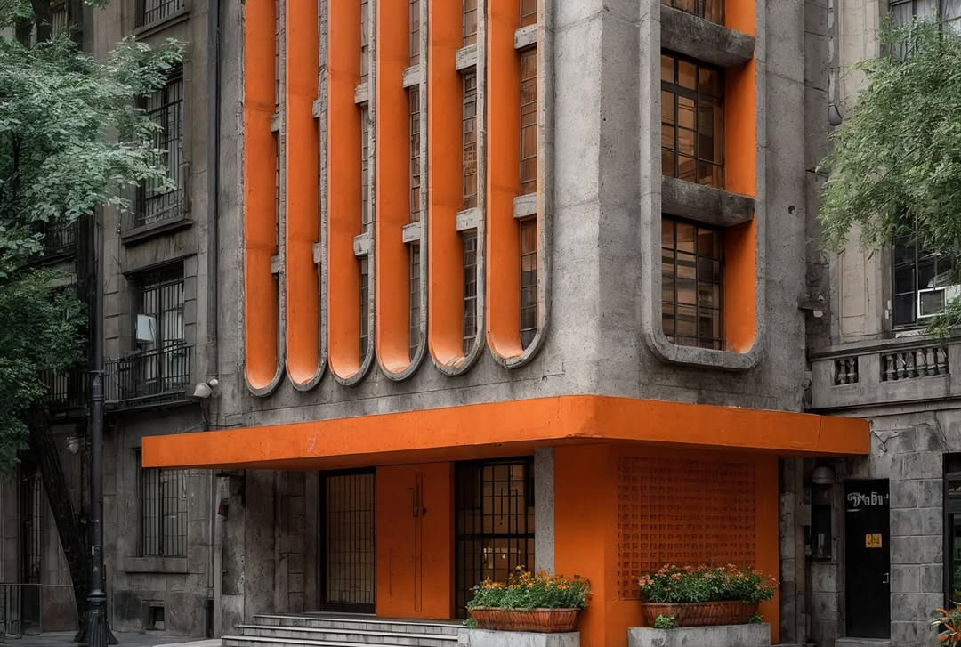 نارنجی و بتن؛ ترکیب شجاعانه‌ای که متفاوت‌ترین خانه جهان را ساخت